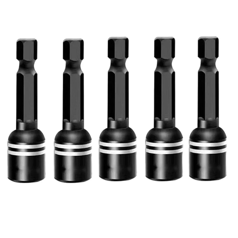 Set Di Adattatori Per Chiavi A Bussola Magnetiche Esagonali Da 5 Pezzi