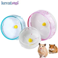 4 Sizes Silent Hamster Wheel Transparent Hamster Running Disc Toy Hedgehog Jogging Toy Wheel Small Animal Hamster Accessories
