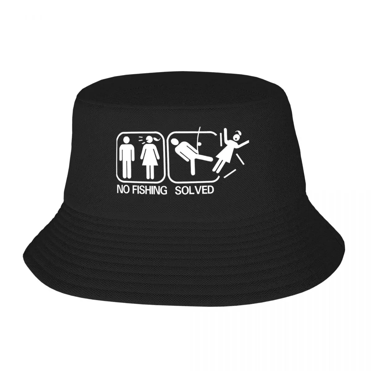 

Funny Cool Kick Wife Bucket Hats Street Fishing Hat Bob Reversible Panama Hat Outdoor Sunbonnet Beach Cap Mom Pattern