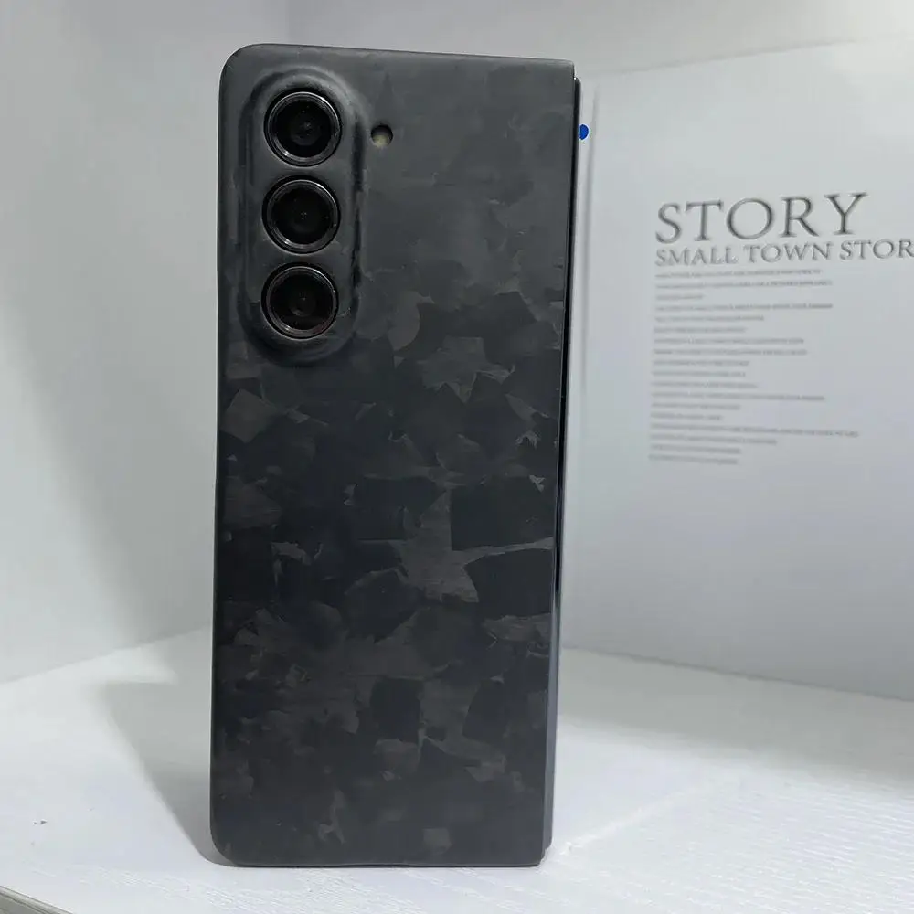New Aramid Carbon Fiber Case For Samsung Galaxy Z Fold 5 Fold5 Case Ultra-thin Anti-drop CASE Cover