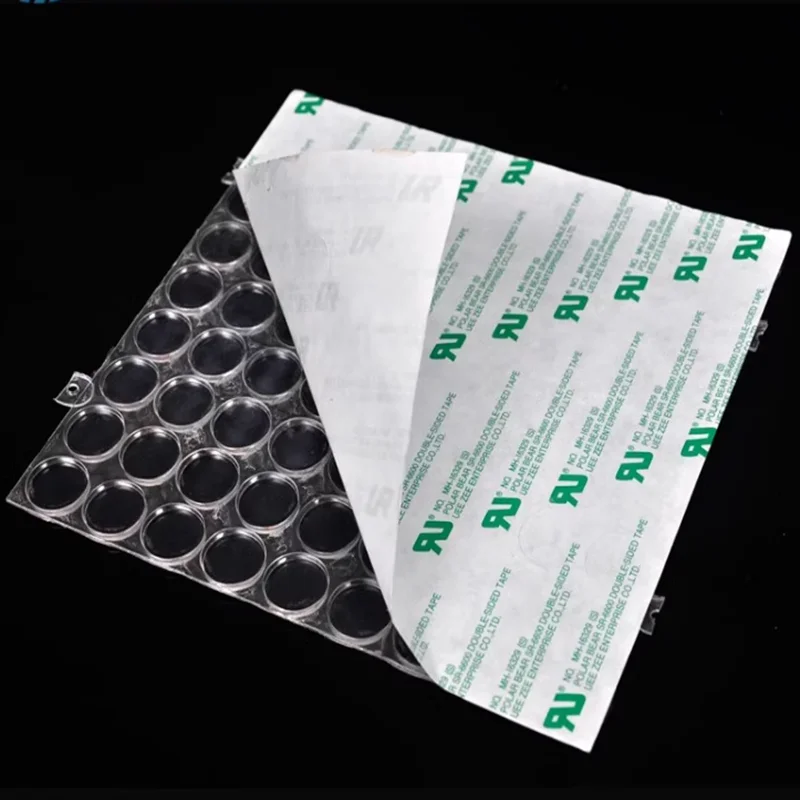 9-81pcs 20mm x 5mm high clear anti slip PVC rubber plastic bumper damper shock absorber self-adhesive PVC silicone feet pads silicone bumpers adhesive rubber pads