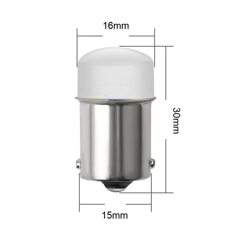 1156 LED ���� PY21W BAY15D 1157 ���� ���õ�, �ſ� ���� ��� �ڵ��� ���� �극��ũ ���� ����, P21/5W Ba15S, 12V, 6000K, 2 ��