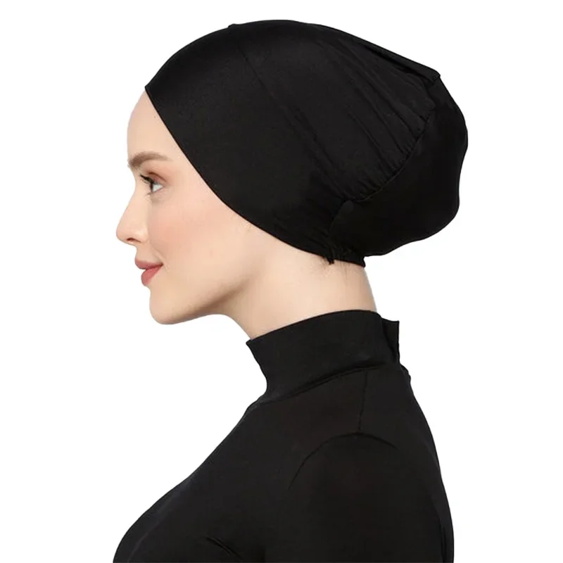 Women's Hijabs Sport Modal Islamic Undercap Abaya Jersey Turbans Turban Instant Head Wrap Women Cap muslim headwear