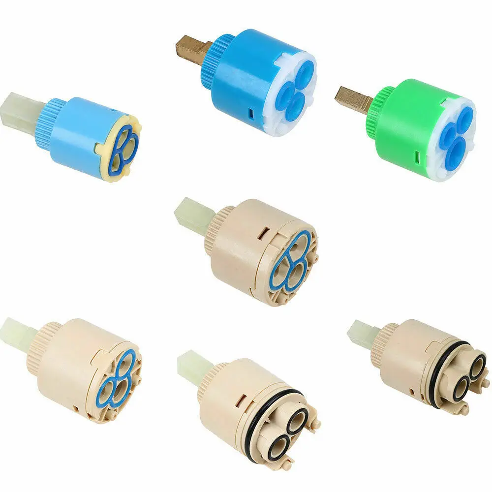 1PC 25/35/40mm Watersaving Replacement Ceramic Spool Water Mixer Tap Faucet Cartridge Kitchen Bathroom Faucet Replace Part