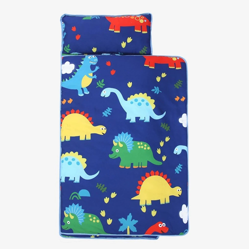 Nap Mat Slumber Bags for Boys Girls Easy Rolled Up Kids Sleeping Bag for Daycare Preschool Travel Camping 5