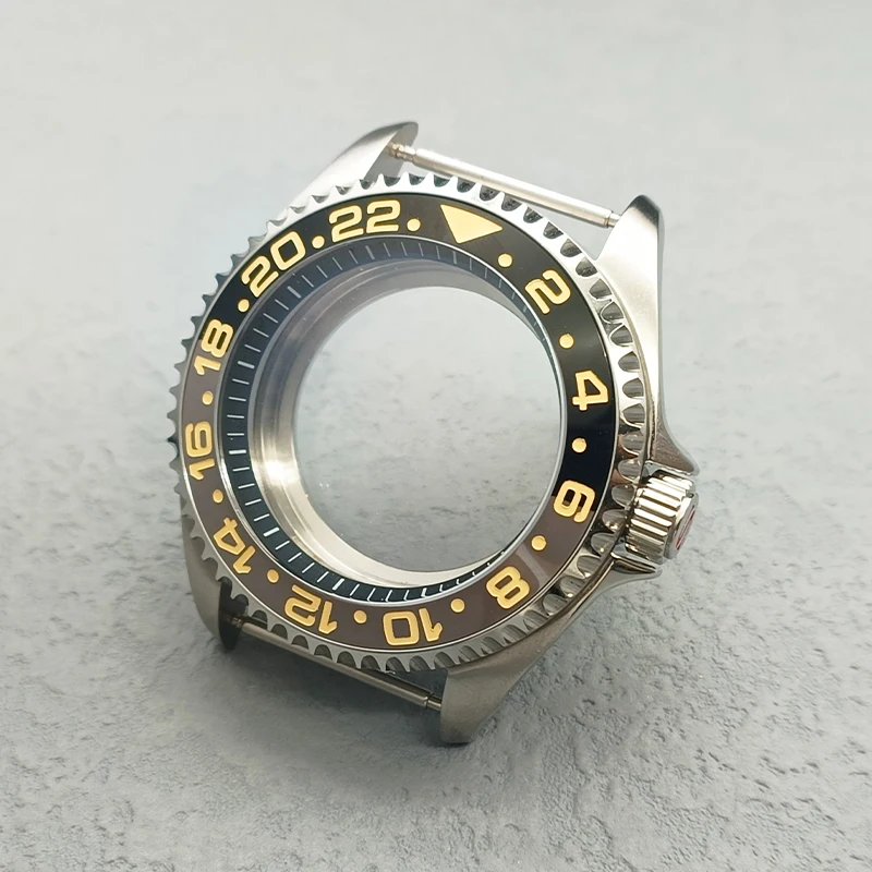 Mod NH35 SKX007 Uhrengehäuse Transparente Rückseite Passend für NH35 NH36 7S 4R Uhrwerk Kuppel Saphirglas Mode Lünette Einsatz Herrengehäuse – Detail 7