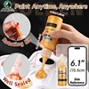 5pcs Marie's Metallic Acrylic Paint Set, Rich Colorful Pearlescent Pigments for Gloss Shimmer Craft, DIY, Rock Design 5