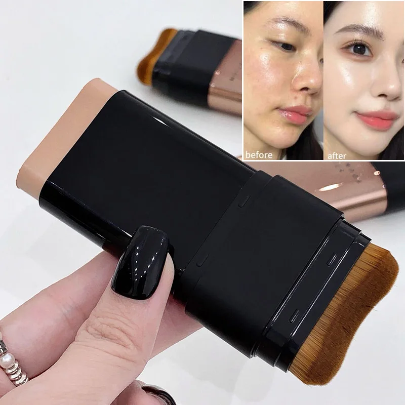 Eraser Foundation Stick Concealer Covering Acne Scarring Dark Under-eye Circles Makeup Cosmetics Liquid Foundation Stick Foundation Makeup Cream