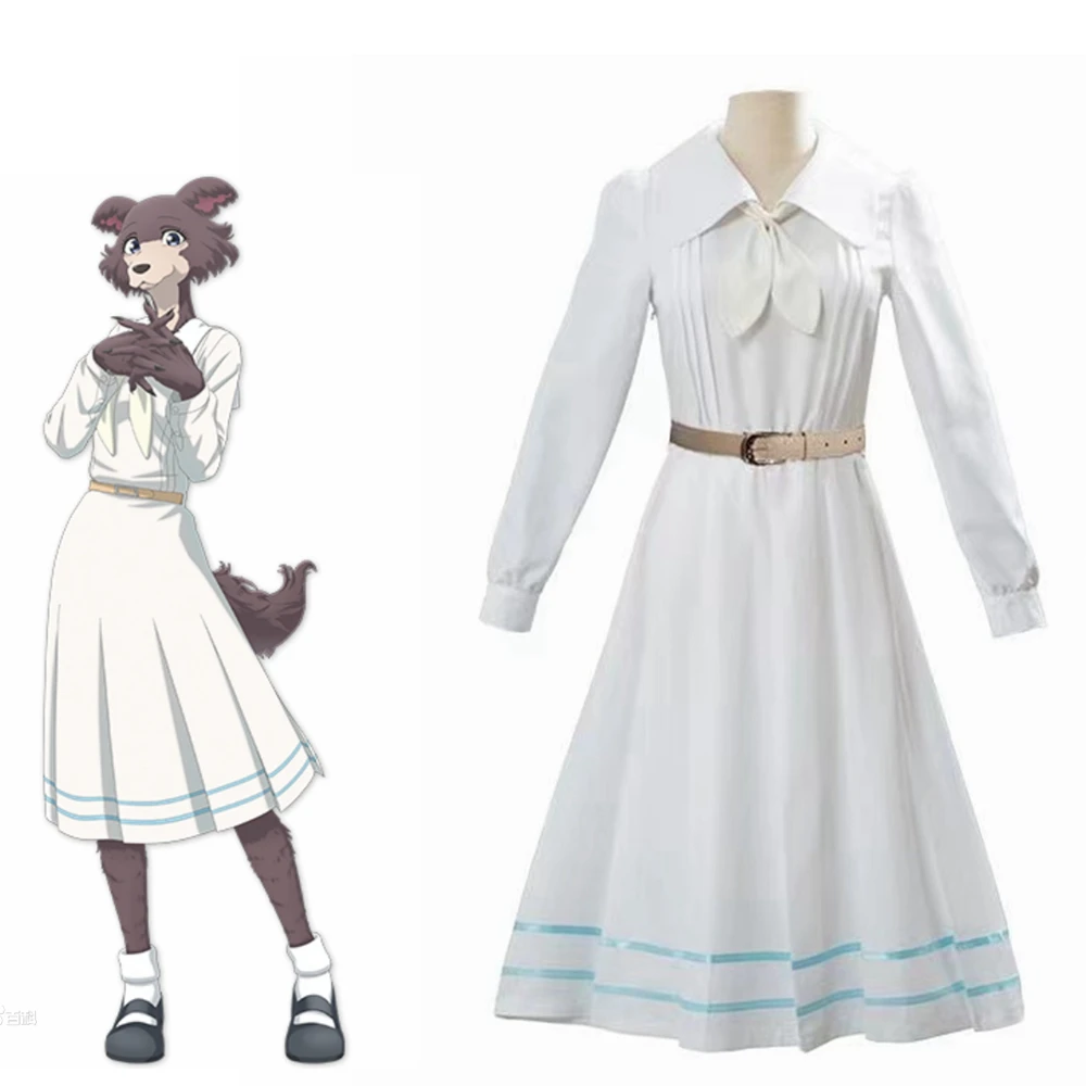 

Unisex Anime Cos BEASTARS Juno Wolf Cosplay Costumes Halloween Christmas Party Sets Uniform Suits