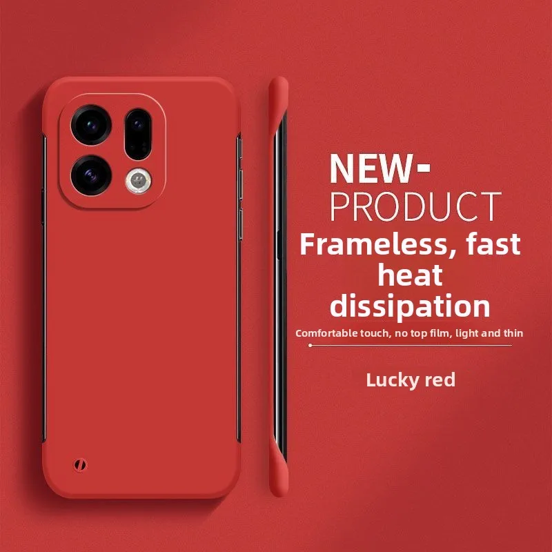 Ultra Thin Hard PC Frameless Phone Case - Rugged Matte Protection Cover