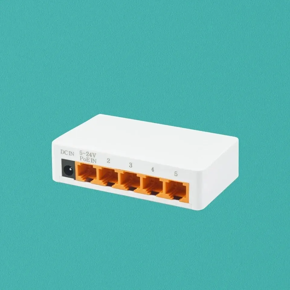 Network switch 5 Ports 1000Mbps Ethernet 100Mbps high speed mini fast gigabit internet splitter desktop RJ45