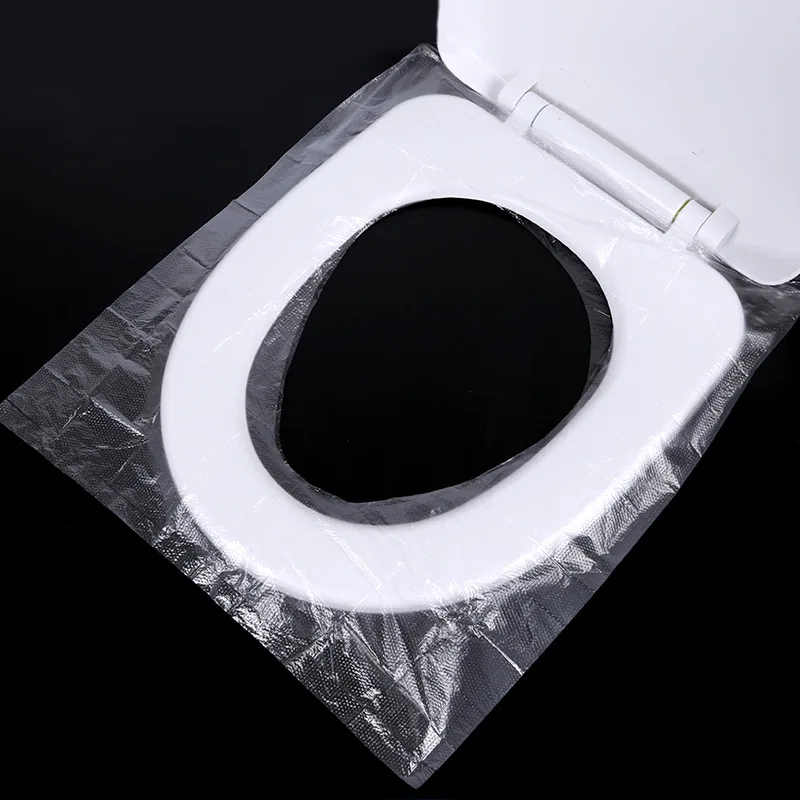 Wegwerp Papier Toiletbril, 10 Paks 1 Gratis Pak (110 Hoezen) Elk Pakket Bevat 10 Papieren Stoelhoezen
