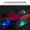 Kids Flashing Electric Racing Car Toys Transparent Light Colorful LED Music Mechanical Gear Vehicle Luminous Model Children Gift 4
