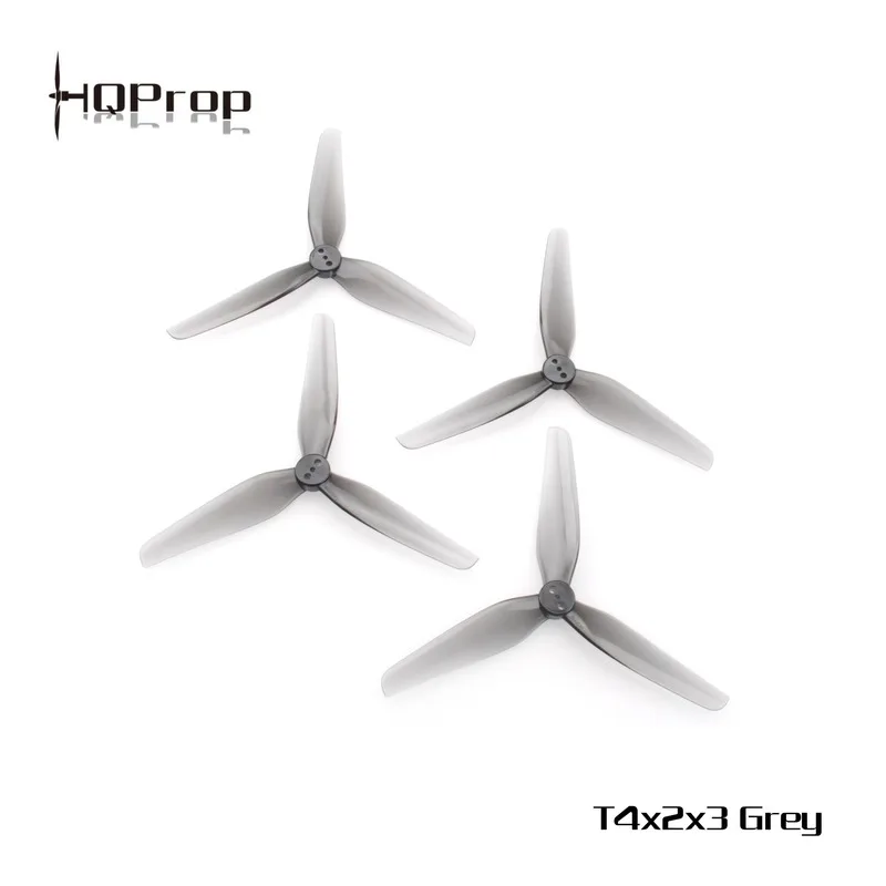 

10Pairs(10CW+10CCW) HQPROP T4X2X3 4X2X3 4020 3-Blade PC Propeller for FPV Freestyle 4inch Toothpick Micro Long Range LR Drones