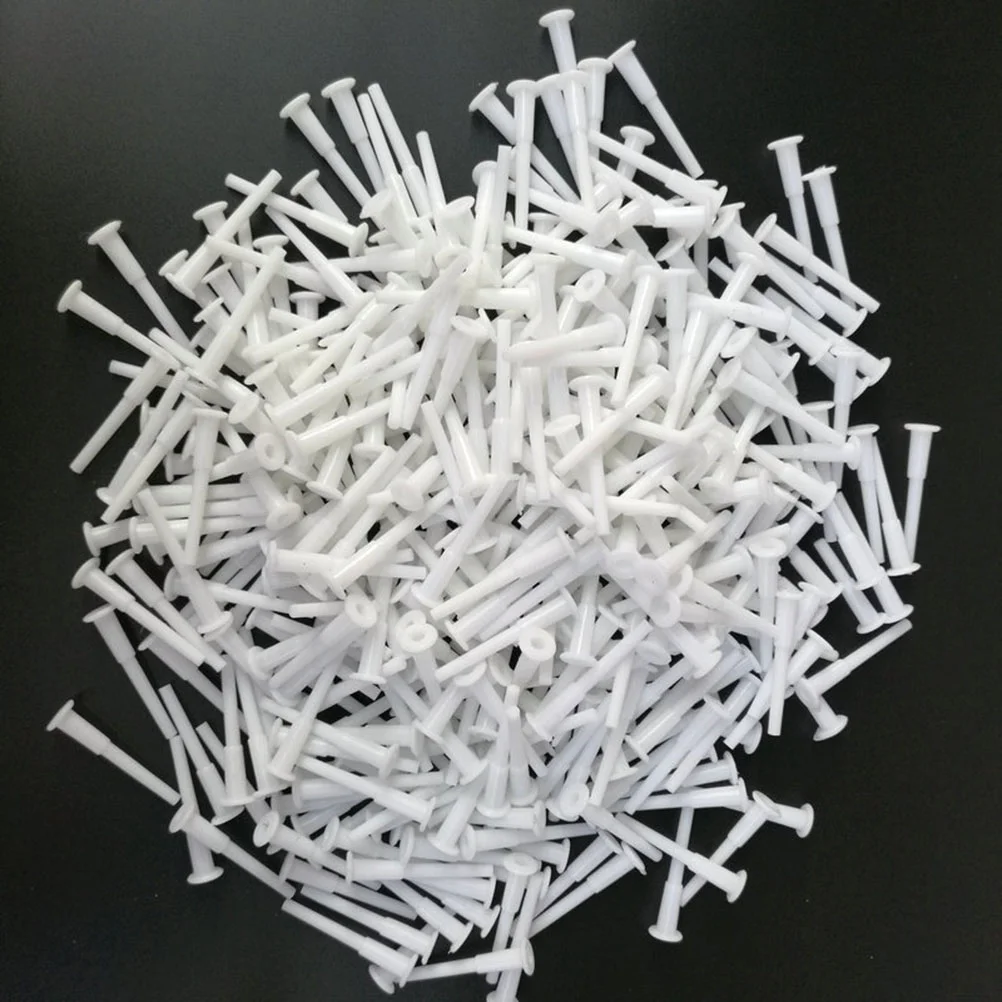 50Pcs Yoga Ball Air Plug Esercizio Ball Jump Ball Air Stopper Plug Pin (Bianco)