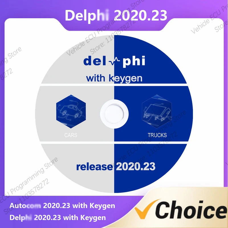 Software Delphiiii 2020.23 With Keygen DS150 OBDexternalequipment About 3GB Supports Multiple Vehicle Models Languages -15%