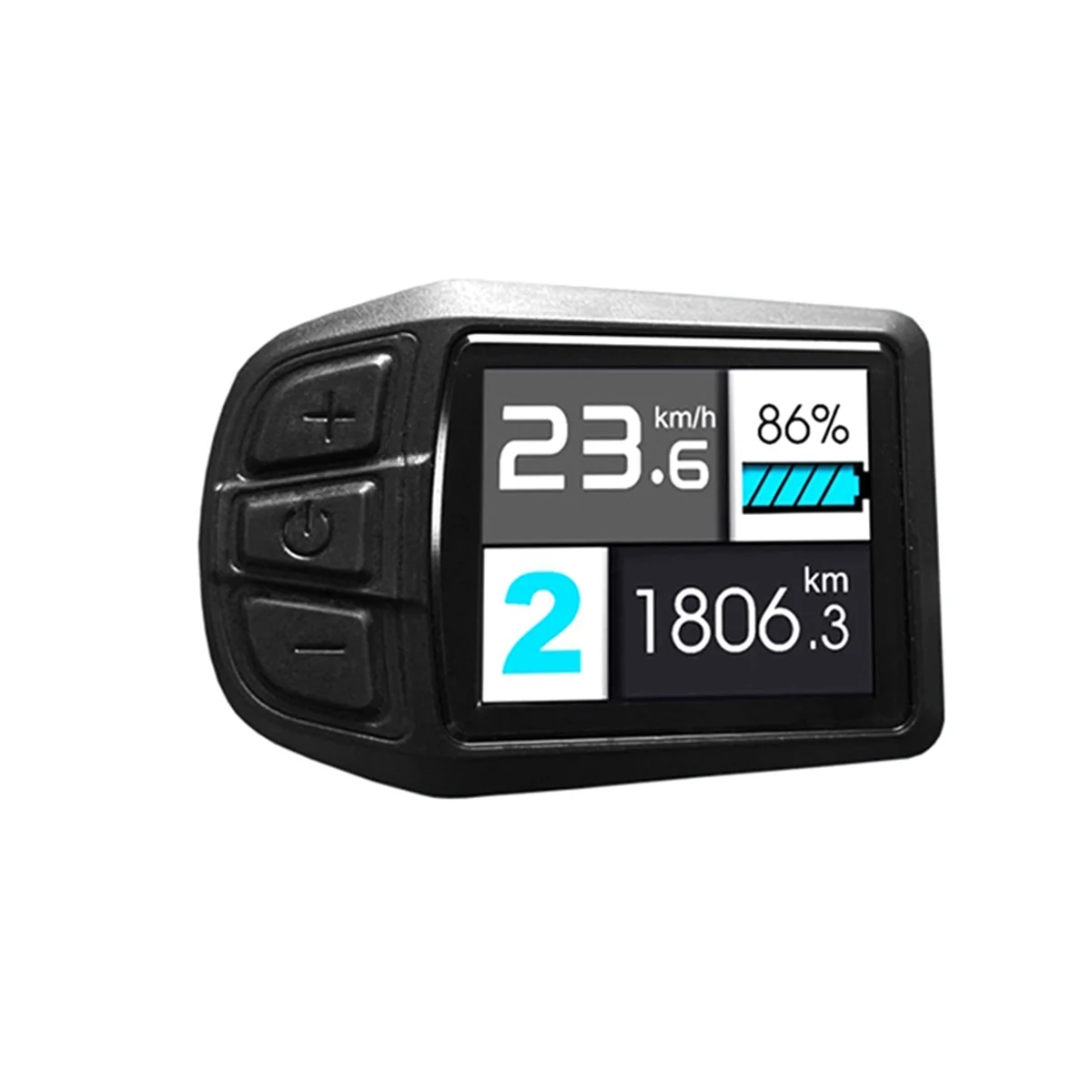 

LCD TFT UKC3 Display Speed Battery Time Indicator for Electric Bicycle 24V 36V 48V Motor Conversion Kit, SM