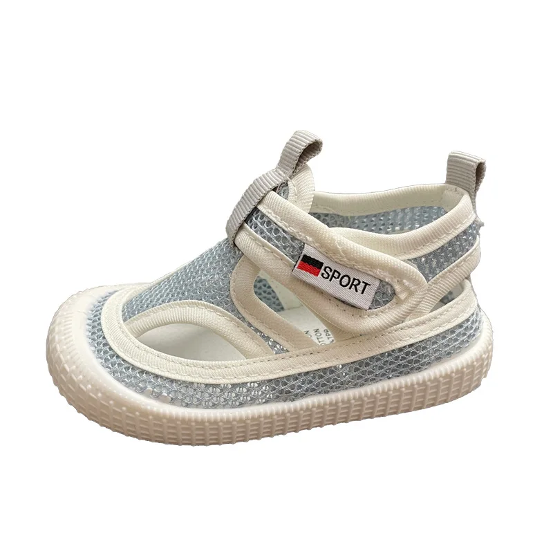Spring Summer Children Mesh Shoes Baby Breathable Cool Kindergarten Sandals Boys Girls Fashion Summer Beach Shoes 2