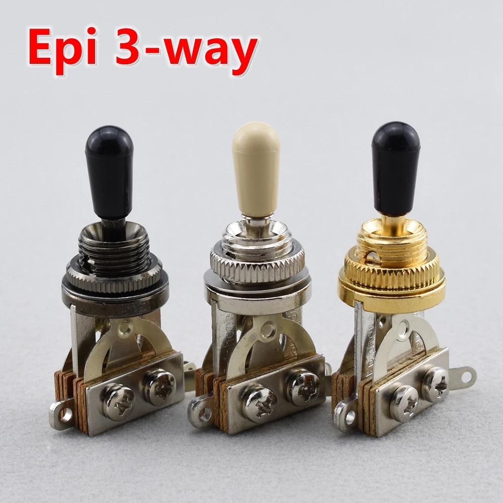 1 Piece Epi 3-Way Toggle Switch Electric Guitar Pickup Selector Switch KR