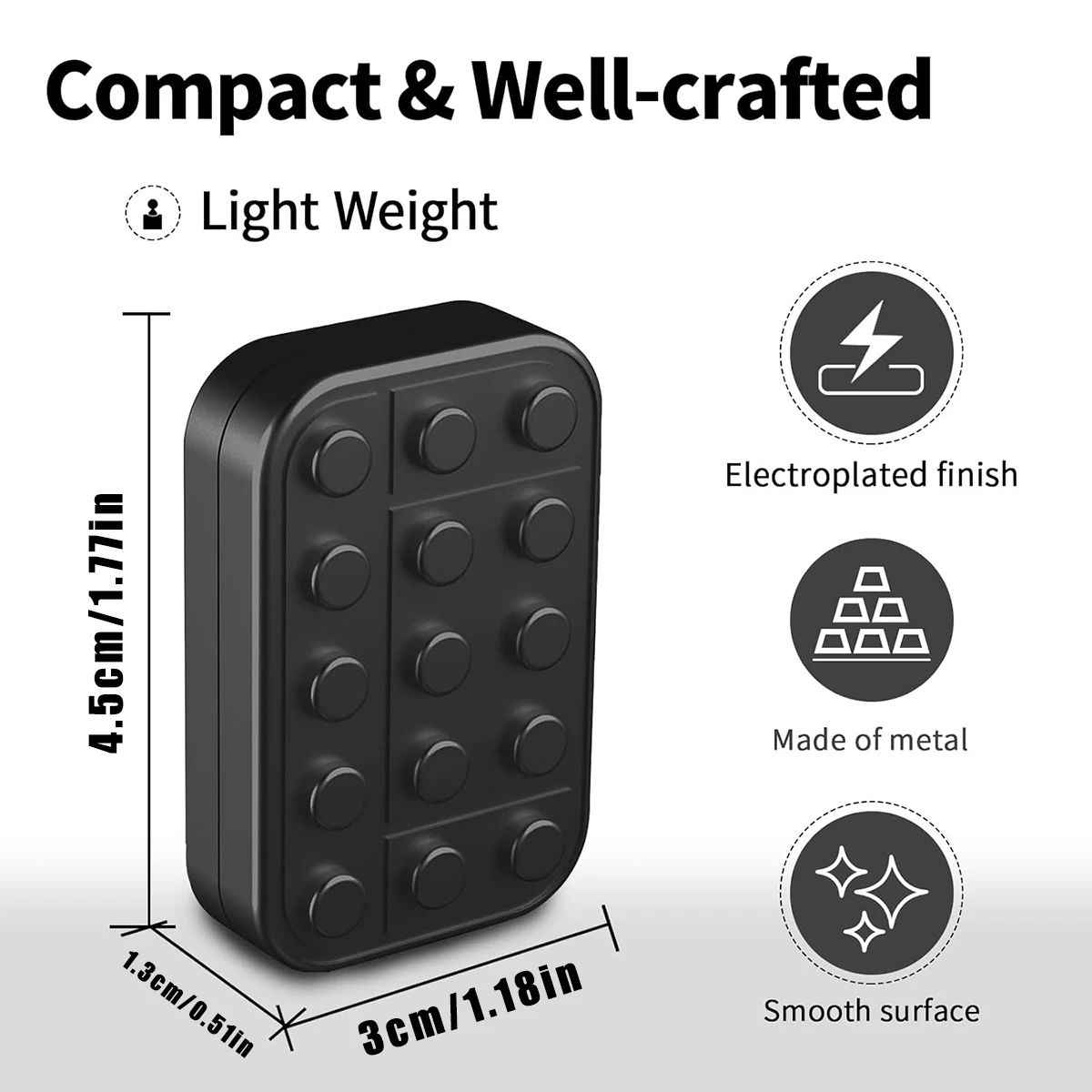 손가락 끝 자이로스코프, 다방향 움직임, 소형 및 창의적인 디자인, 사무실 데스크탑에 적합