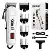 Kemei Professional Electric Hair Clipper Adjustable Electric Hair Clipper Men's Powerful Beard Rechargeable Hair Clipper KM-809A 1