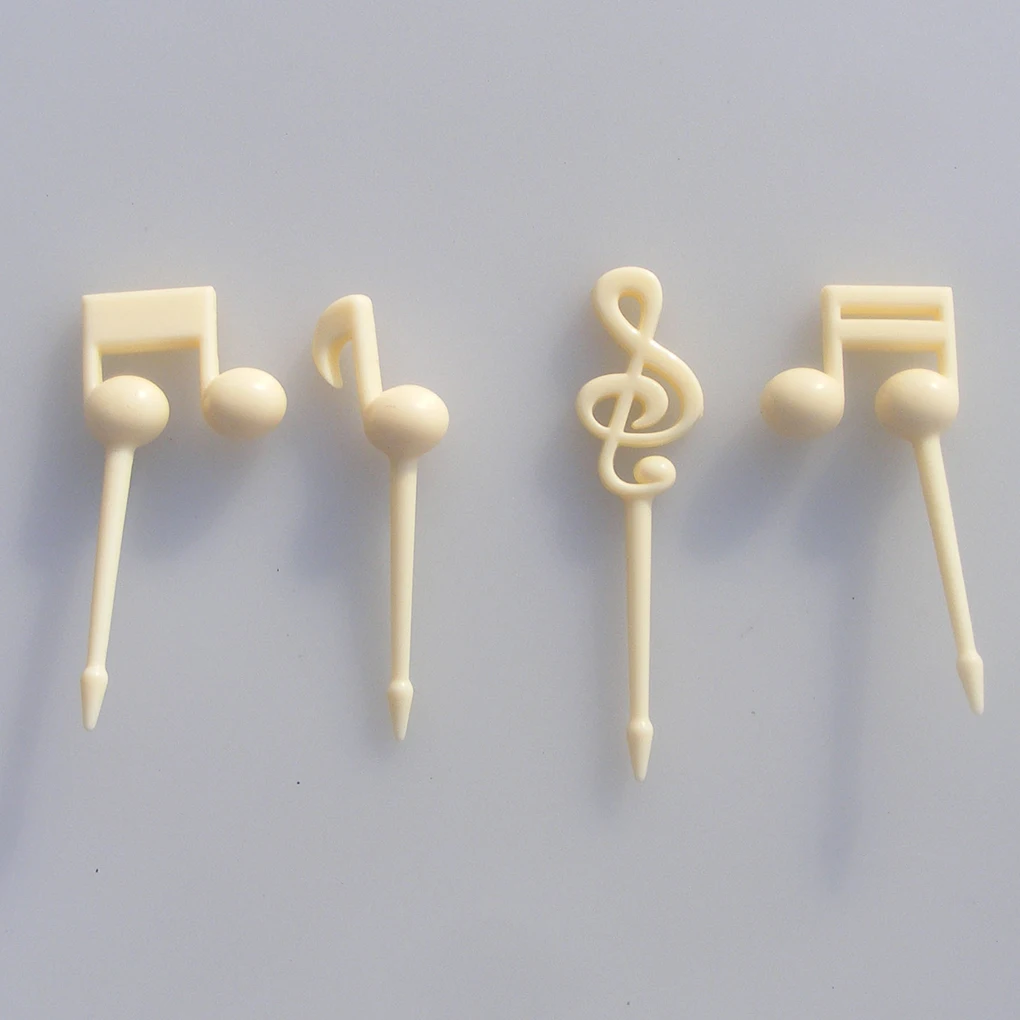 Description Picture 4 of itemCute Eyes Fruit Fork Plastic Fruit Pick Kids Bento Lunch Snack Cake Dessert Food Toothpick Kitchen Tableware Decor