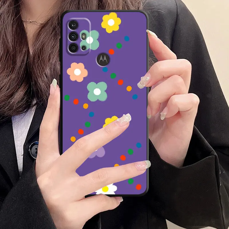 Silicone Cartoon Flower Phone Case Cover