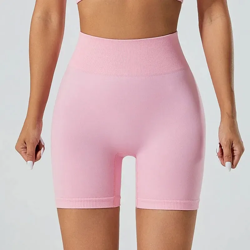 Womens Workout Seamless Scrunch Butt Sweatpants High Waisted Athletic Yoga Shorts sports shorts running shorts yoga shorts workout shorts seamless shorts