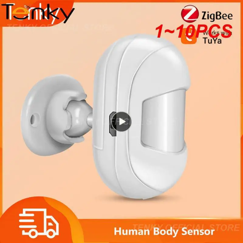 

1~10PCS Mini Smart Home Tuya Zigbee3.0 Motion Sensor Smart Pir Motion Sensor Work With Gateway Human Body Sensor