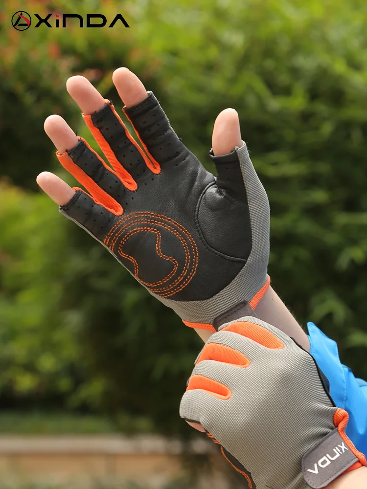 Outdoor Tactical Training Half-finger Gloves Rock Climbing Sports