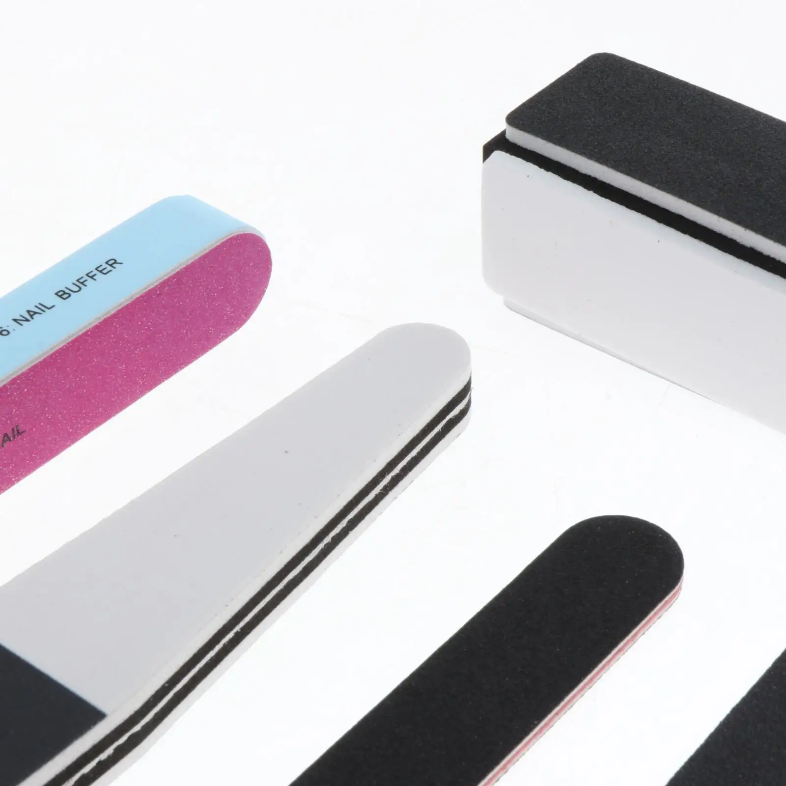 5 Types DIY Hobby Model Tools Sanding Finishing Nail Files Sticks Block Polish Tool Kit