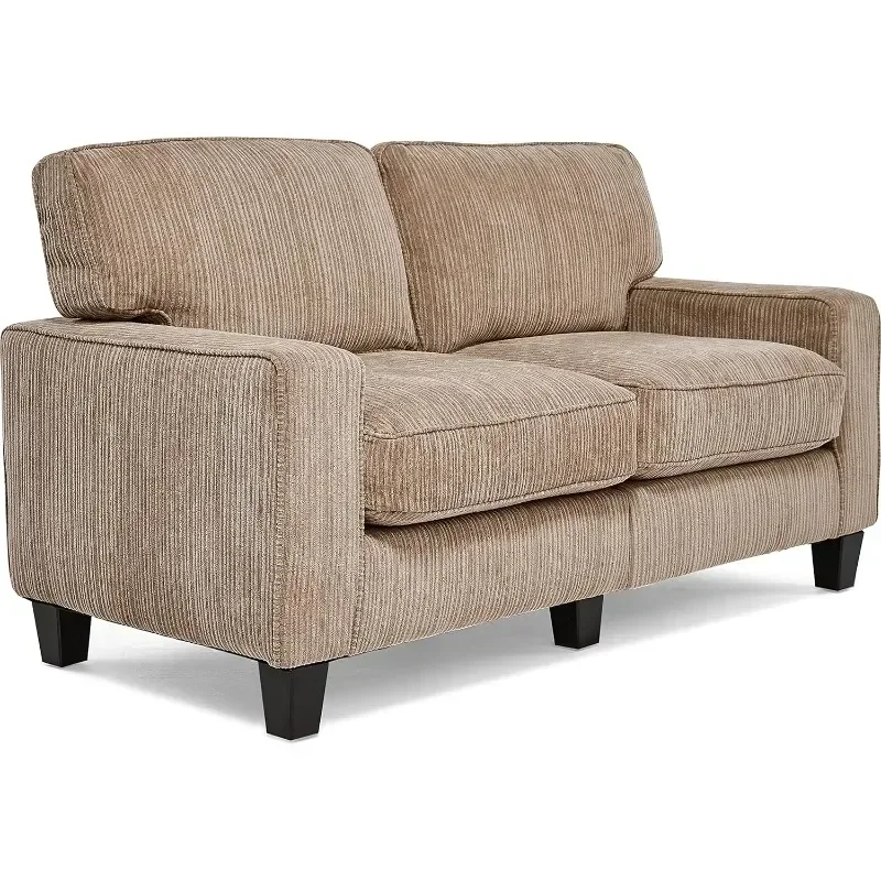 

Мягкие диваны для гостиной современного дизайна, с прямыми руками, мягкая ткань, без инструментов, 61 дюйм