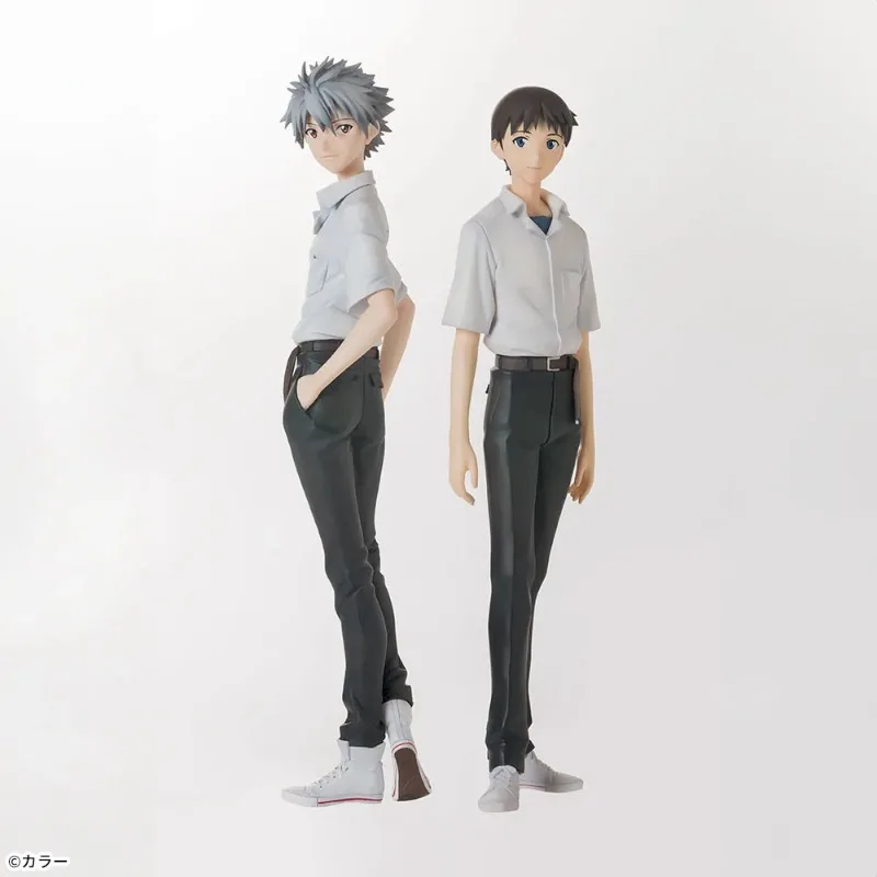 Zhongkaihua 2 Figure Anime Di Evangelion – Ikari Shinji E Nagisa Kaworu – Modelli PVC Da 10 Cm, Snodabili, Collezionabili, Decorazioni Da Scrivania - 5