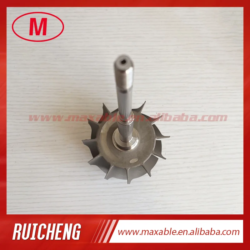 HX55 4044314 77/86mm 12 blades turbine wheel/turbine shaft&wheel/turbo wheel
