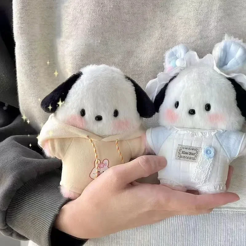 

Sanrio Pachacco Pendant Cute Cartoon Mobile Pendant Same Wearable Jumper Standing Doll Blush Schoolbag Pendant Super Cute Dolls