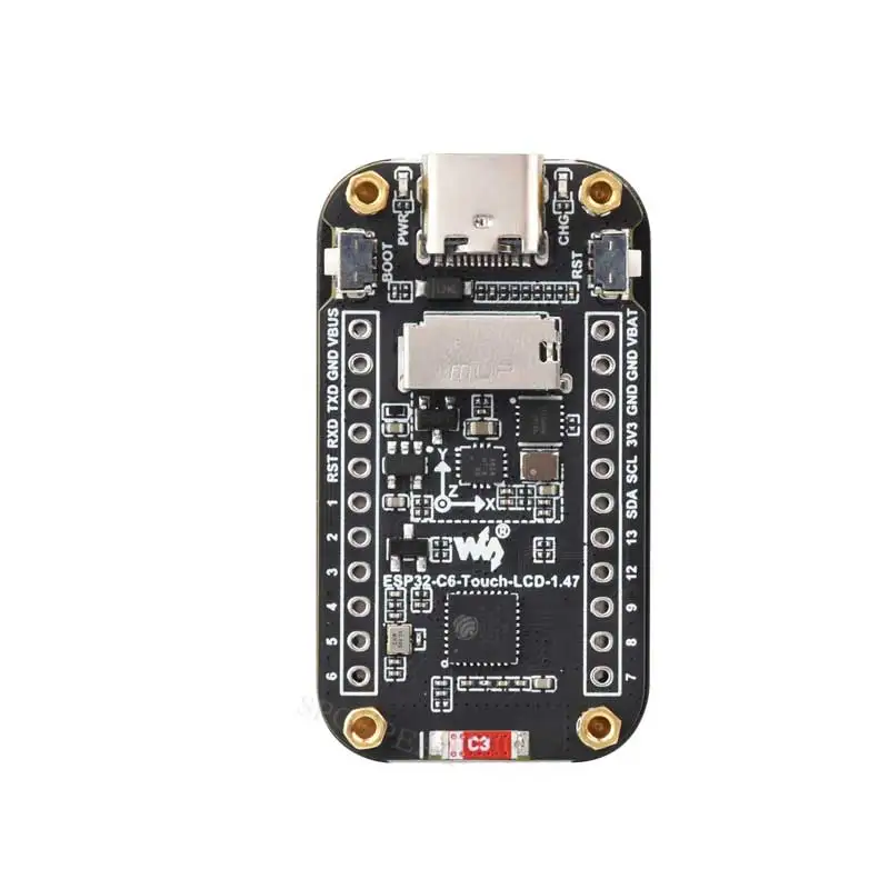 รูปสินค้า บอร์ดพัฒนา ESP32 C6 จอสัมผัส 1.47 นิ้ว สำหรับโปรเจกต์ IoT