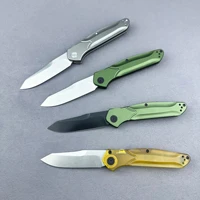 BM 9400 Osborne Pocket Folding Knife D2 Blade Aluminum/PEI Handles Tactical Hunting Survival Camping Hunting Gear Knives 1
