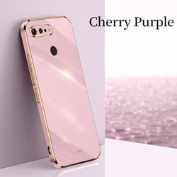 High Quality Soft TPU Anti-Fingerprint Camera Protection Case for Honor View 20 (Cherry Purple)