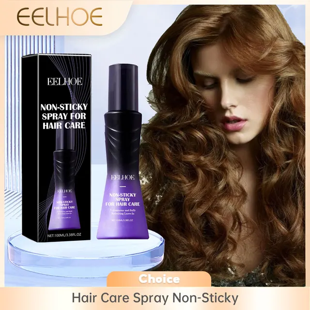 EELHOE Hair Care Spray Anti-Frizz Treatment Strengthening Silky Hair Repair Soft and Shine Dry Hair Spray Fluffy Styling Spray