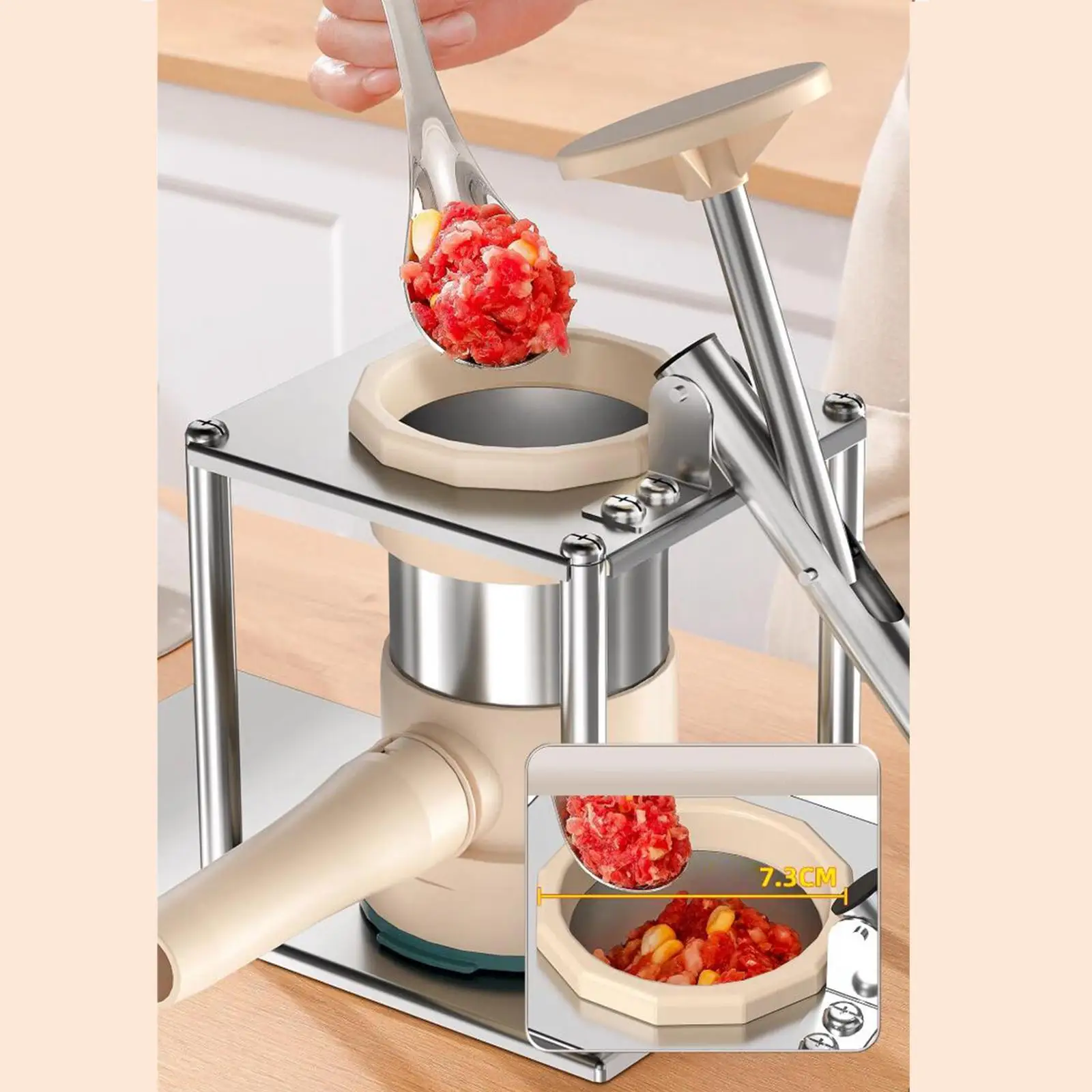 Sausage Stuffer Meat Filling Homemade Kitchen Supplies Sausage Meat Stuffer Manual Meat Grinder Food Mincer food processor Sausage Stuffer Meat Filling Homemade Kitchen Supplies Sausage Meat Stuffer Manual Meat Grinder Food Mincer food processor