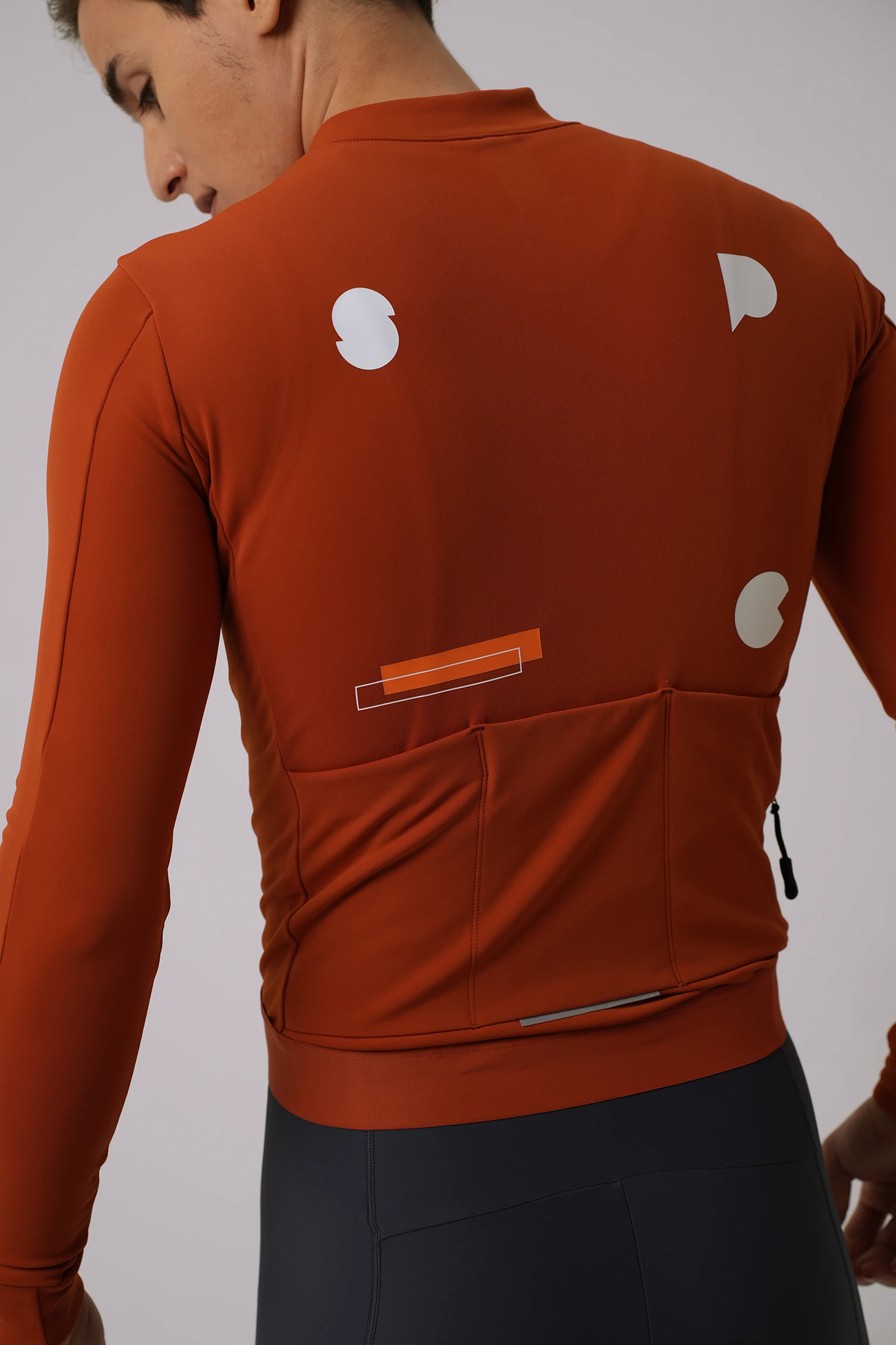 SPEXCEL SPC LAB New PRO Winter Thermal Fleece Cycling Jerseys Long sleeve Race Fit Nylon thermal fabric Warm and breathable man 2