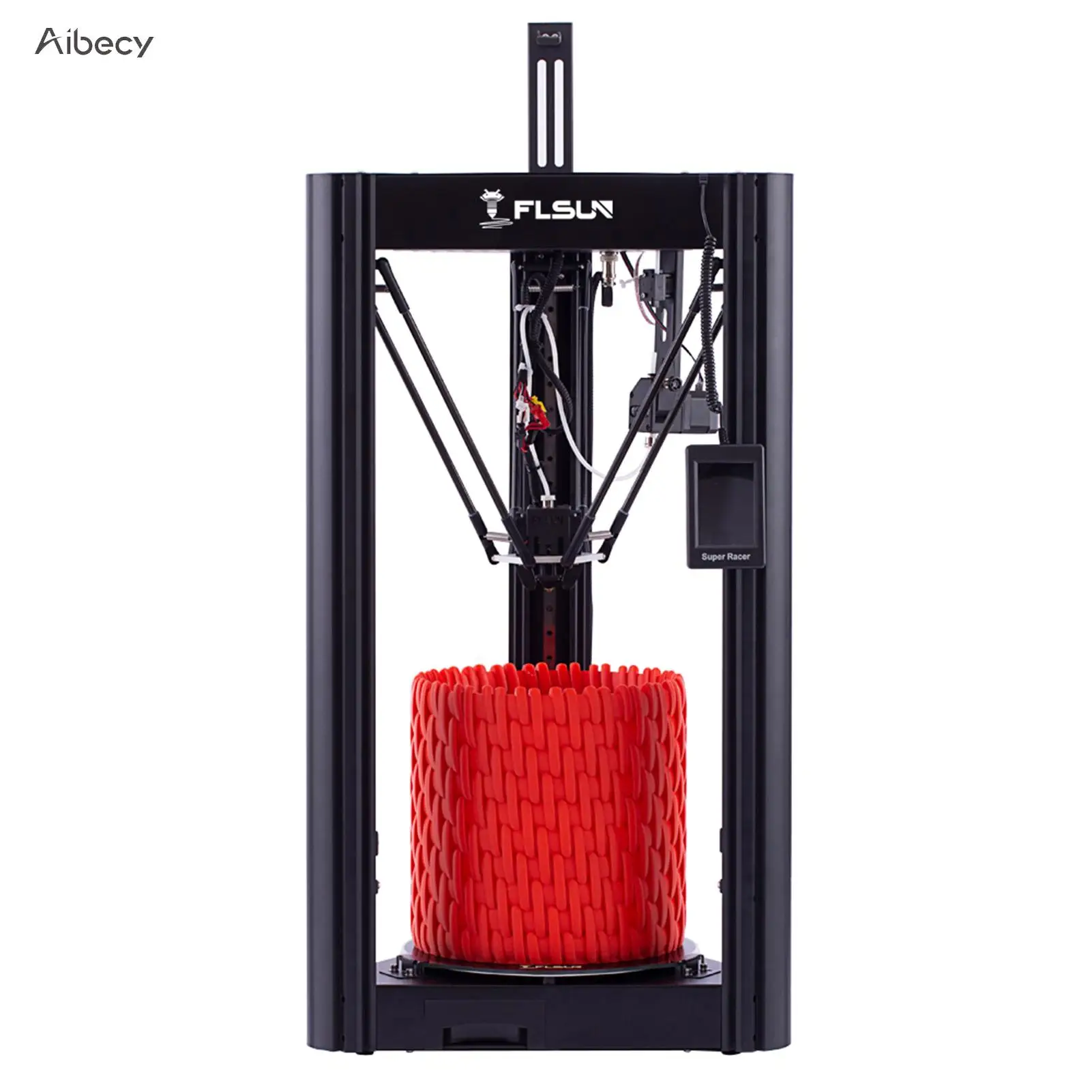 FLSUN SR Delta 3D High Speed Quick Assembly 260mmx330mm Printing Size Auto Leveling Printing Dual