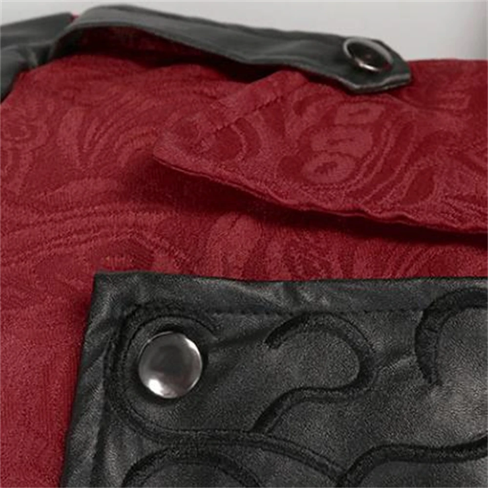 Description Picture 5 of item2024 New Medieval  Game s  Cosplay Costume Edward Streetwear Hooded Jacket Outwear Halloween Party Clothing