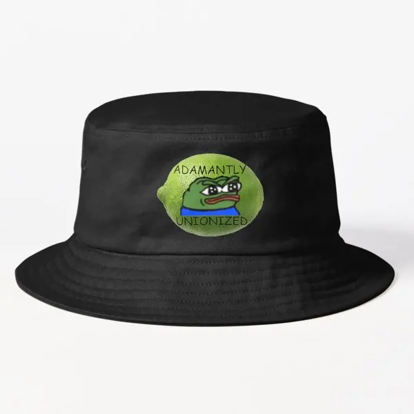 

Adamantly Unionized Bucket Hat Bucket Hat Casual Outdoor Sport Fish Spring Hip Hop Cheapu Mens Solid Color Women Summer Black