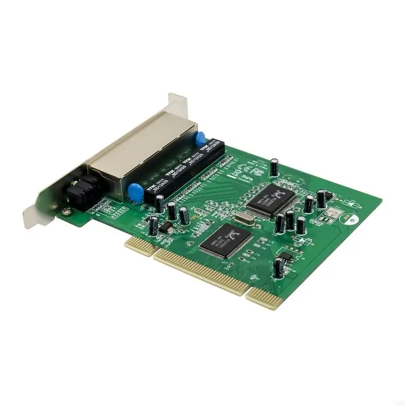 T3EE 4 x RJ45 PCI Quad 100M Ethernet Board with RTL8305+8100CL Chipset 4 Ports LAN PCI Adapter For Desktop PC