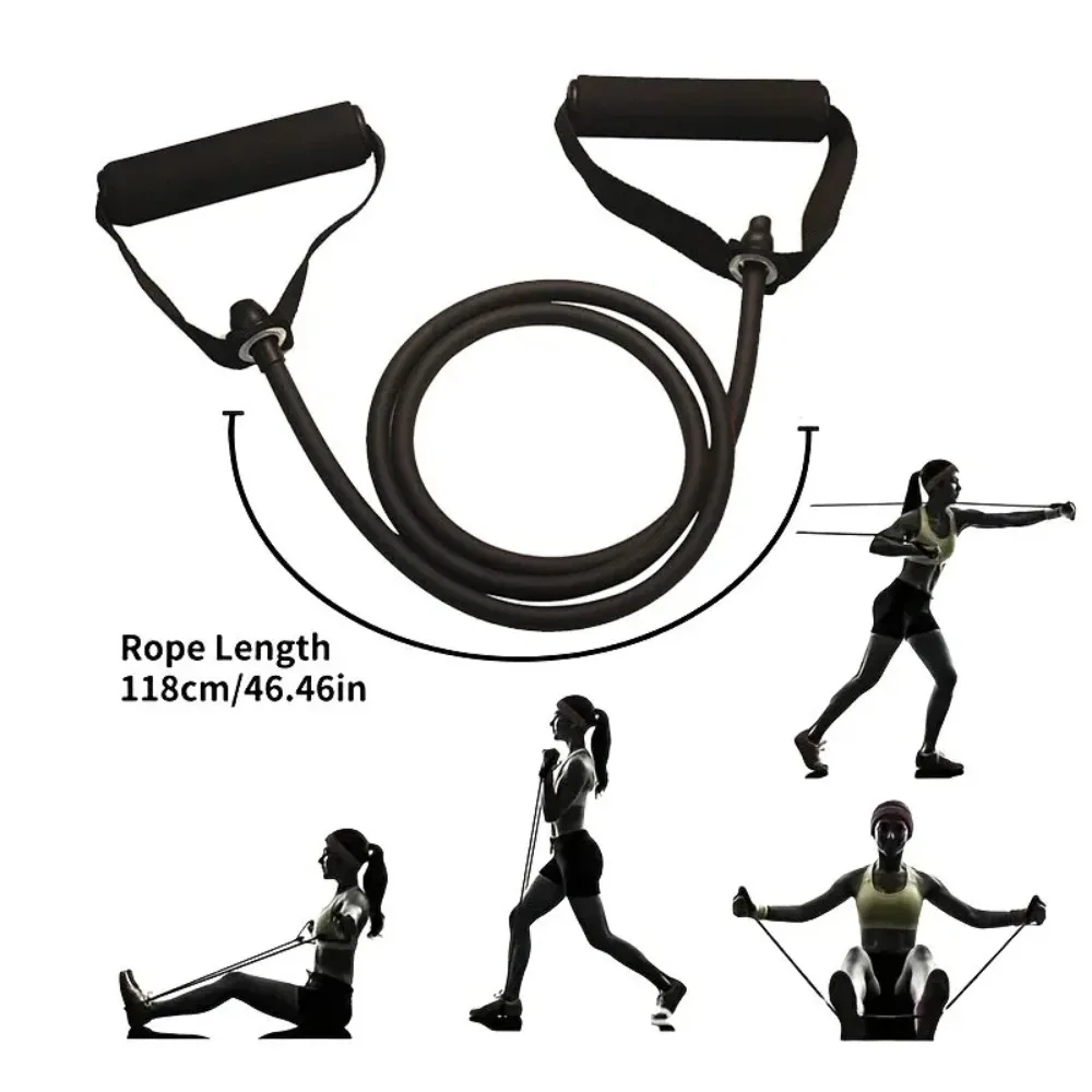 Enhanced Resistance Bands for Strength Training - Durable Exercise Bands with Comfortable Handles for Home Workouts