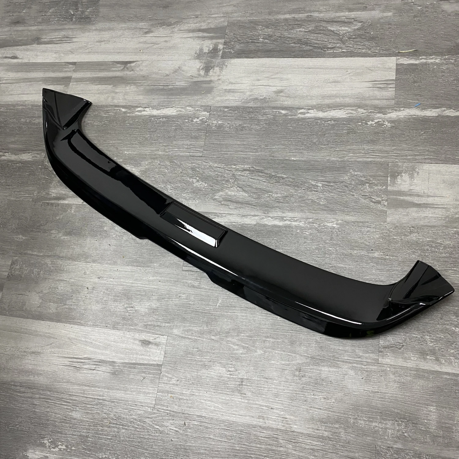 Rear View of Spoiler on Car