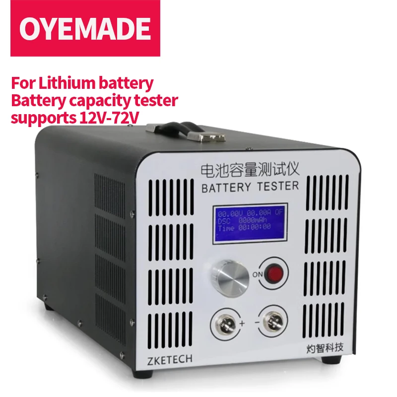 

EBD-B10H High Current Power Battery Capacity Tester Discharge 12V-72V 10A Li-ion LiFePo4 High Accuracy Input 110V/220V