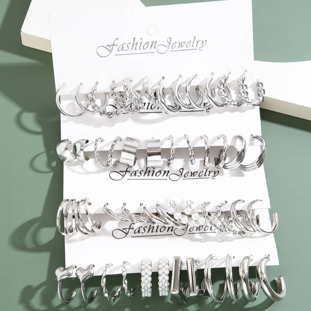 Women and Girls Fashion Earrings Set 2