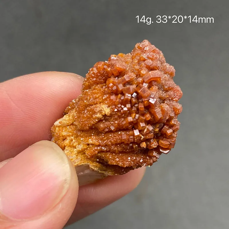 100%  Natural Vanadinite  Mineral Specimens Stones and Crystals Healing Crystal